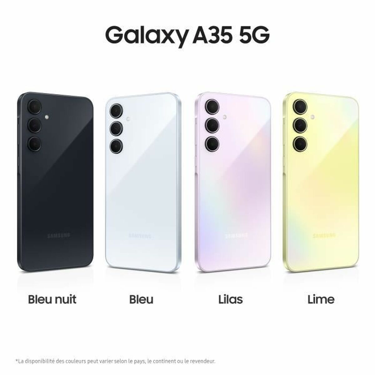 Смартфони Samsung 6 GB RAM 128 GB Син Черен